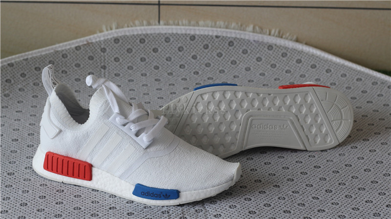 Adidas NMD R1 Primeknit OG White (real boost)